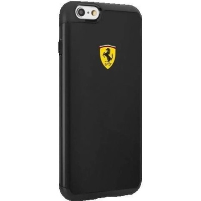 Ferrari Удароустойчив кейс Ferrari FESPHCP6BK за Apple iPhone 6/6S, Черен (3700740370728)
