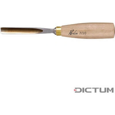 Dictum 715537 - Herdim® Scroll Gouge, Sweep 7 / 10 mm - Dláto