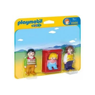 PLAYMOBIL Комплект Плеймобил 6966 - Родители с люлка с бебе, Playmobil, 291328