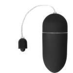 Shots Toys Vibrating Egg with 10 Speeds Black