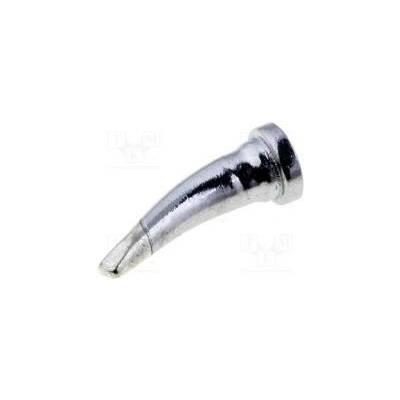 Hrot zahnutý plochý 1,6x0,7mm zahnutý pod úhlem 30°