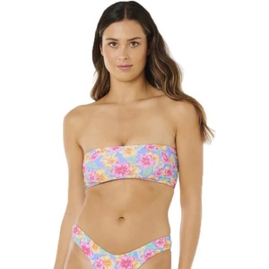 Rip Curl Malibu Cove Revo Bandeau bikini top - Blue (Blue)