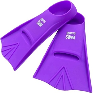 BornToSwim junior short fins purple s