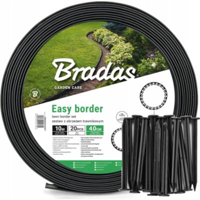 Bradas Easy Border 5 x 1000 cm černá 1 ks