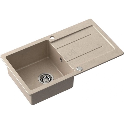 Samona - Кухненска мивка SAMONA 77x44 см гранит/бежова (SH0791)