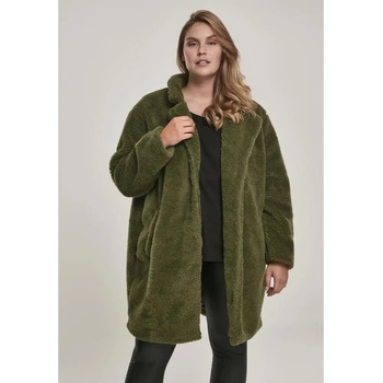 Urban classics Анорак Urban classics Oversized Sherpa Gt parka - Green (olive)