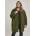 Urban classics Анорак Urban classics Oversized Sherpa Gt parka - Green (olive)