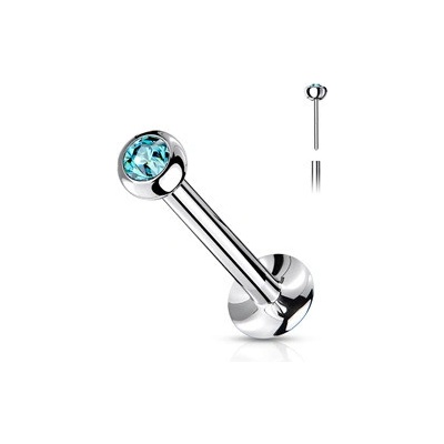 Šperky4U Labreta piercing do brady PUSH IN LB0018Q