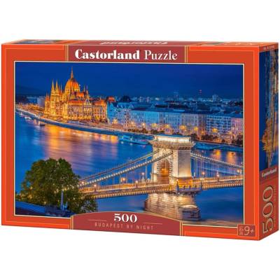 Castorland Пъзел Castorland от 500 части - Будапеща през нощта (B-53940)