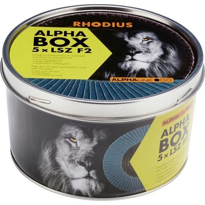 Rhodius Vějířovitý brusný kotouč 125 x 22.23 mm 209315 5 ks