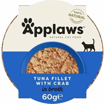 Applaws Cat tuniakové filety a krab 60 g
