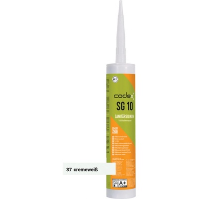 Codex SG 10 sanitární silikon 310 ml krémově bílá