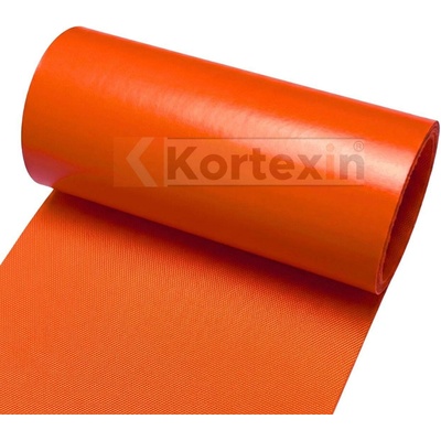 Nylon 70D/190T PVC REACH WR bez PFAS-19 oranžová-KORTEXIN Množství: maloodběr (méně než celé balení)