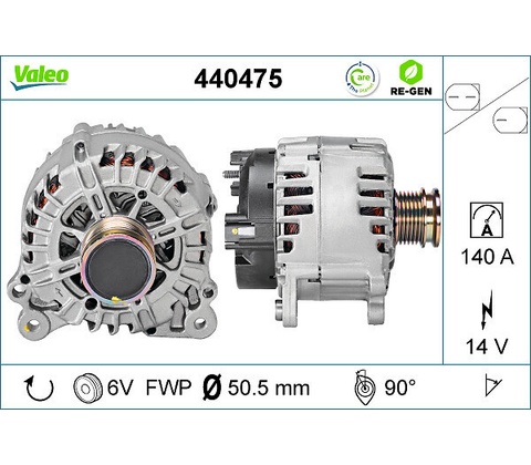 Alternátor VALEO 440475