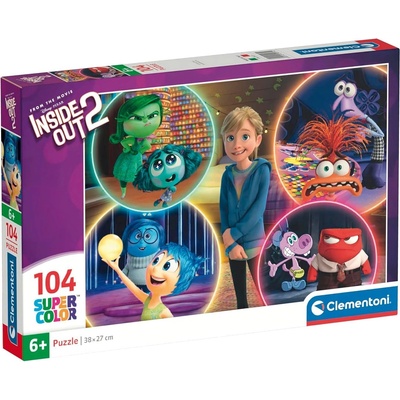 Clementoni Детски пъзел Clementoni от 104 части - Отвътре навън 2, вариант 1 (25071)