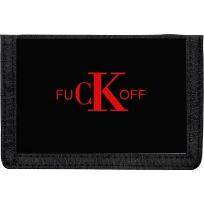 Peněženka na suchý zip Fuck off