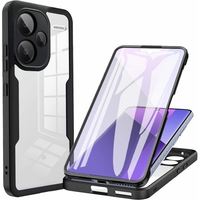 Techsuit Калъф за Xiaomi Redmi Note 13 Pro+ 5G + Cover - ColorVerse 360 Series - Черен