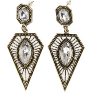 Jewelry & watches обеци JEWELRY & WATCHES - Triangle - K8_White