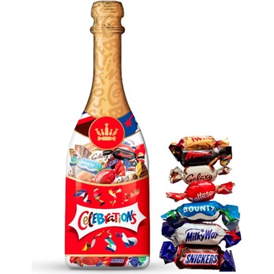 Mars Celebration směs mini čokolád lahev 296 g