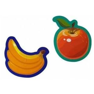 LEAN Toys Educational Puzzle For Babies Fruits 5 Parts 40 Pieces
