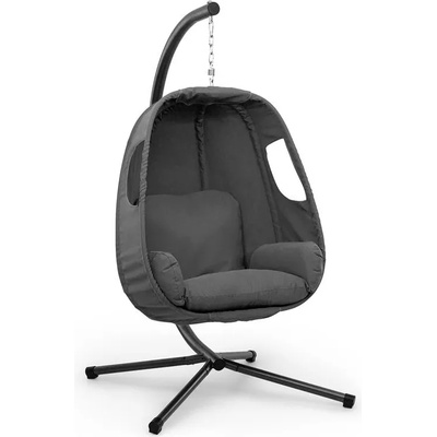 Blumfeldt Bella Donna, висящ стол, възглавница, 180 гр, полиестер, тъмно сив (GDW8-Bella Donna DG) (GDW8-Bella Donna DG)