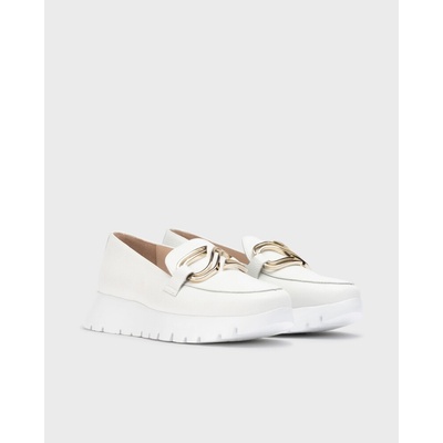 Wonders dámské mokasíny spona bílé – Zboží Dáma