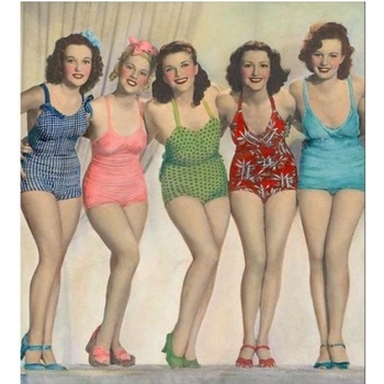 DIMEX ART s. r. o Флизелинов фототапет очарователни дами 225 x 250 см