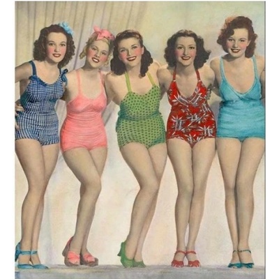 DIMEX ART Флизелинов фототапет очарователни дами 225 x 250 см