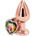 Sexy Elephant® Анальная пробка с бриллиантом Rose Gold Heart,