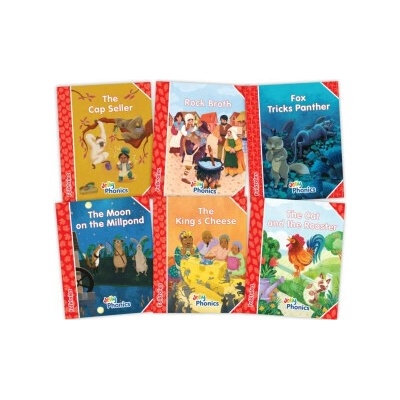 Jolly Phonics Folktales Red Readers (Level 1) Complete Set (1-6) - Emily Guille-Marrett