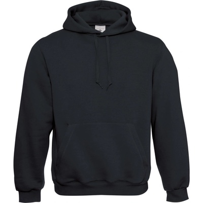 B&C Collection Hooded kids detská mikina s kapucňou black