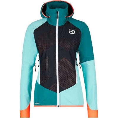 Ortovox Дамско софтшел яке Ortovox Women's Col Becchei Jacket Softshell jacket - Ice Waterfall (103-1589-0213)