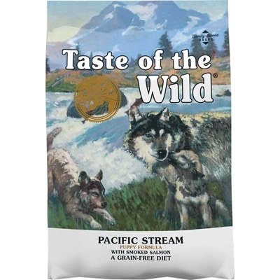 Taste of the Wild - Pacific Stream Puppy за подрастващи кученца, със сьомга 12.2kg