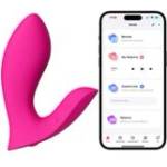 Lovense Flexer Вътрешен двоен „пеперуда вибратор за бикини (P23316)