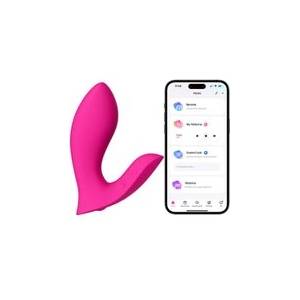 Lovense Flexer Вътрешен двоен „пеперуда вибратор за бикини (P23316)