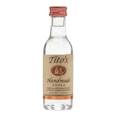 Tito‘s Handmade Vodka 40% 0,05 l (holá láhev)