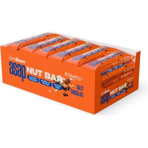 GymBeam ASAP Nut Bar 24 x 40 g солен шоколад