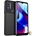 Motorola Moto G Pure Удароустойчив Twill Texture Калъф и Протектор