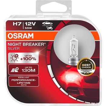 Osram Night Breaker Silver 64210NBS-HCB H7 PX26d 12V 55W 2 ks