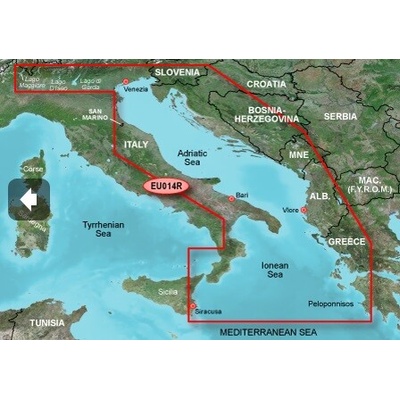 Garmin BlueChart G2 - HXEU014R / Jadran / REGULAR