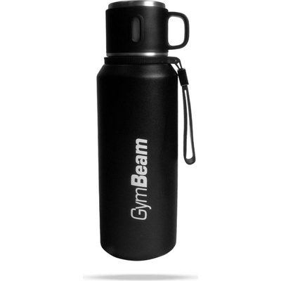 GymBeam Vacuum Flask Steel Black 1000 ml