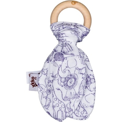 Kikko kousátko s lístky Safari BMB W/Lavender Aura