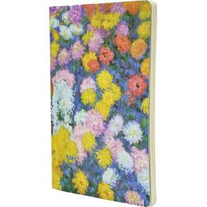 Paperblanks Тетрадка Paperblanks Monet Chrysanthemums - А5, 40 листа, на точки (CBD6273)