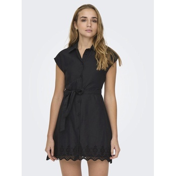ONLY Черна дамска рокля с риза ONLY Lou ONLY | Cheren | ЖЕНИ | XS