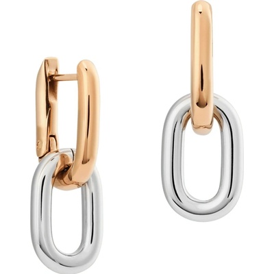Daniel Wellington Bicolor visiace náušnice 2v1 Contrast Link DW00401980