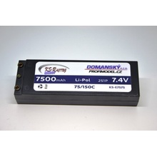 Profimodel Li-po hardcase batéria 75/150C 7,4V 7500 mAh