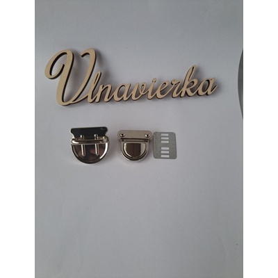 Zapinani na kabelku30*31mm strieborna