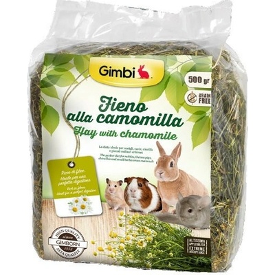 Gimbi Seno pre hlodavce s harmančekom 0,5 kg