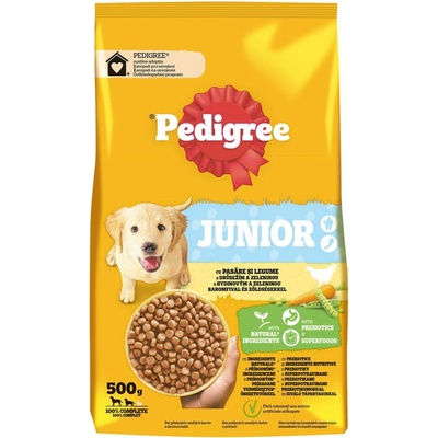 Pedigree Medium & Large Junior s kuřetem 0,5 kg