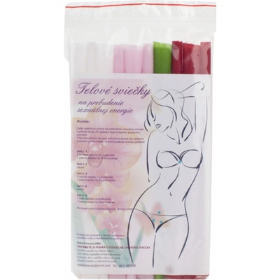 Medosviecky Tělové svíčky sexuální energie 10 ks – Zboží Dáma